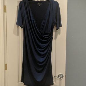 Midnightt blue cocktail dress